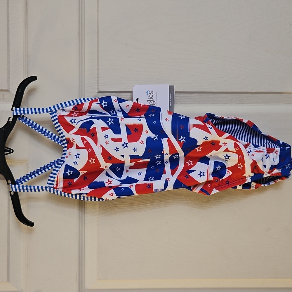Dolfin Women’s Uglies Salute V-Back Swimsuit: NEW WITH TAGS: SIZE 28